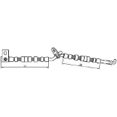 METZGER Bremsschlauch 4110706