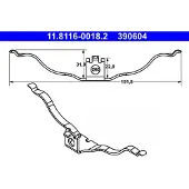 Ate Feder, Bremssattel 11811600182 für VAG