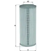 MAHLE ORIGINAL Luftfilter MAHLE LX 2682