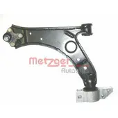 METZGER 58013401 Querlenker Vorne Links für VW Golf VII Schrägheck (5G1, BQ1, BE1, BE2) GOLF VI (5K1) Golf V Schrägheck (1K1) GOLF PLUS (5M1, 521)