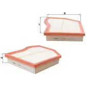 MAHLE ORIGINAL Luftfilter MAHLE LX 4802