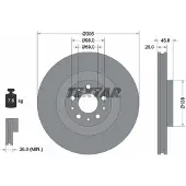 Textar Bremsscheibe 92237603 vorne, belüftet, 1 Stück