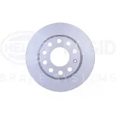 Hella Bremsscheibe Hinterachse Voll [Hersteller-Nr. 8DD355107-561] für Audi, Seat