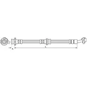 METZGER Bremsschlauch 4111546