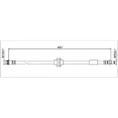METZGER Bremsschlauch GREENPARTS 4111792