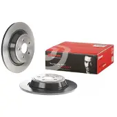 Brembo Bremsscheibe 08.N258.41, hinten, voll, 1 Stück