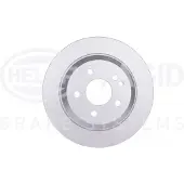 Hella Bremsscheibe Hinterachse Voll [Hersteller-Nr. 8DD355122-441] für Mercedes-Benz