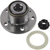 SWAG Radlagersatz Vorne Links Vorne Rechts für VW POLO (9N) Schrägkugellager 126 72mm 32 92 4414