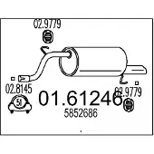 MTS Endschalldämpfer 01.61246