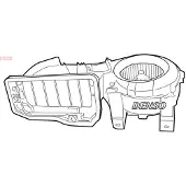 Denso DEA23001 Gebläsemotor Innenraumgebläse für RENAULT CLIO II (BB0/1/2, CB0/1/2) CLIO II Kasten (SB0/1/2)