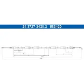 Ate Bremszug, Handbremse 24.3727-3420.2