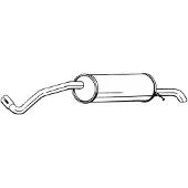 Bosal Endschalldämpfer 278715 für SKODA
