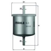 Knecht Kraftstofffilter MAHLE KL 61