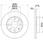 Hella Bremsscheibe PRO 8DD 355 100-431