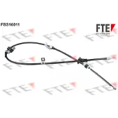 FTE Seilzug, Feststellbremse 9250415 hinten rechts für MITSUBISHI SMART