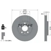 Textar Bremsscheibe 92268803 vorne, belüftet, 1 Stück