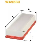 WIX FILTERS Luftfilter WA9580