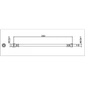 METZGER Bremsschlauch GREENPARTS 4112057