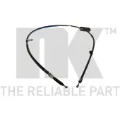 NK Seilzug, Feststellbremse 9036165 für Opel Vaughall