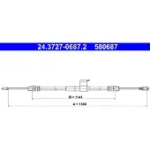 Ate Bremszug, Handbremse 24.3727-0687.2