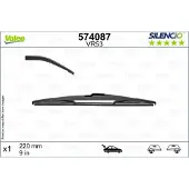 Valeo SILENCIO Heckscheibenwischer Stück Hinten für RENAULT Clio V Schrägheck (BF) 220mm