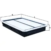 Knecht Luftfilter MAHLE LX 4432