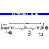 Ate Bremsschlauch 83.7769-0407.3 für Ford Transit Connect V408