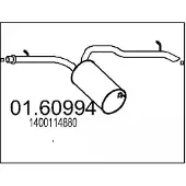 MTS Endschalldämpfer 01.60994