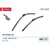 Denso Flat Scheibenwischer Vorne für AUDI A6 Avant (4G5, 4GD, C7) Rahmenlos