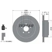 Textar Bremsscheibe 92173603 hinten, belüftet, 1 Stück