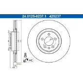 Ate Bremsscheibe 24.0125-0237.1, 1 Stück