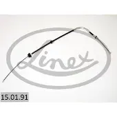 Linex Handbremsseil 15.01.91 Vorne für FORD TRANSIT Bus (FD, FB, FS, FZ, FC) 1052/632mm