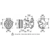 AVA Clever Choice Kompressor, Klimaanlage TOAK683