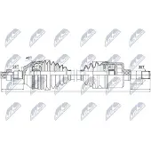 NTY NPW-FR-042 Antriebswelle Vorne Links für FORD Transit Mk6 Kasten (V347, V348, FA) Transit Mk6 Bus (V347, V348, FD, FB, FS, FZ, FC)