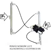 Valeo 852478 Elektrischer Fensterheber Vorne Links für CITROËN C5 III Kombi (RW) C5 III (RD)