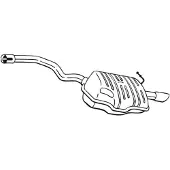 Bosal Endschalldämpfer 220-453