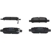 KAVO PARTS Bremsbeläge Satz Hinten Bremsklötze für SUBARU FORESTER (SG) KBP-8002