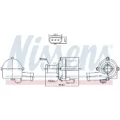 Nissens Wasserpumpe 832152