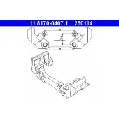 Ate Halter, Bremssattel 11.8170-0407.1