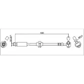 METZGER Bremsschlauch GREENPARTS 4111622
