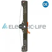 Electric Life ZR FT707 L Elektrischer Fensterheber Vorne Links für FIAT GRANDE PUNTO (199) PUNTO EVO (199) PUNTO (199) Linea (323, 110) für ABARTH