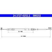 Ate 24.3727-0252.2 Seilzug, Feststellbremse
