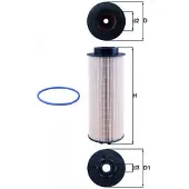MAHLE ORIGINAL Kraftstofffilter KX262D