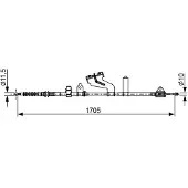 Bosch Seilzug, Feststellbremse 1 987 482 654