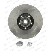 FERODO Bremsscheibe DDF1725-1 hinten, voll, 1 Stück