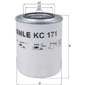 MAHLE ORIGINAL Kraftstofffilter KC 171