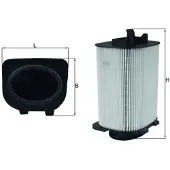 MAGNETI MARELLI Luftfilter MAHLE LX 3775
