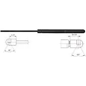 METZGER 2110484 Gasfeder Heckklappendämpfer für FORD GALAXY (WA6) 574mm