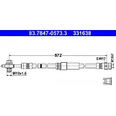 Ate Bremsschlauch 83.7847-0573.3
