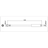 METZGER Bremsschlauch 4111786
